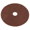 Worksafe® 115mm Fibre Backed Sanding Disc 24Grit - Pack of 2