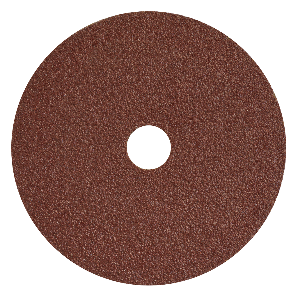 Worksafe® 115mm Fibre Backed Sanding Disc 40Grit - Pack of 2