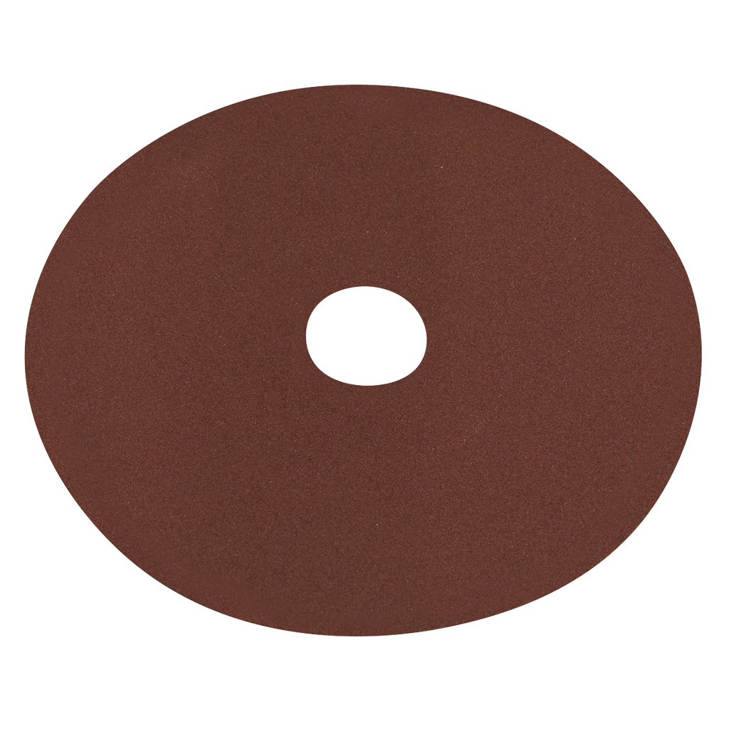 Worksafe® 125mm Fibre Backed Sanding Disc 120Grit - Pack of