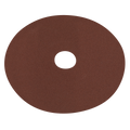 Worksafe® 125mm Fibre Backed Sanding Disc 120Grit - Pack of
