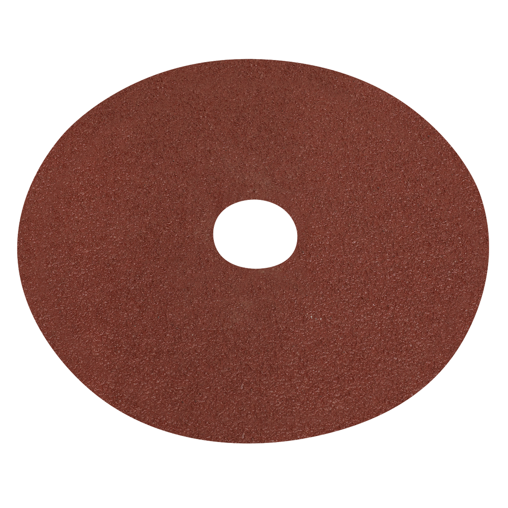 Worksafe® 125mm Fibre Backed Sanding Disc 40Grit - Pack of 2