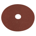 Worksafe® 125mm Fibre Backed Sanding Disc 40Grit - Pack of 2
