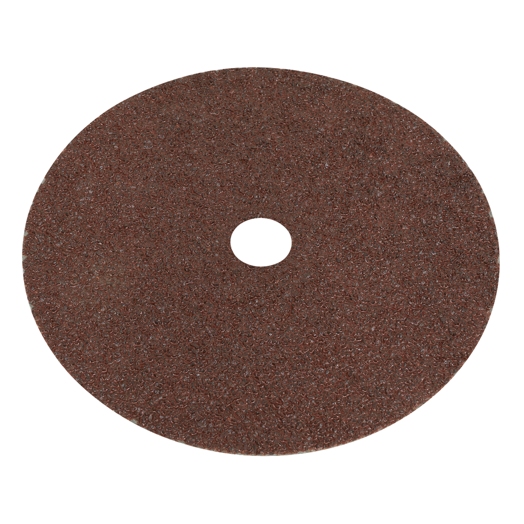 Worksafe® 175mm Fibre Backed Sanding Disc 24Grit - Pack of 2