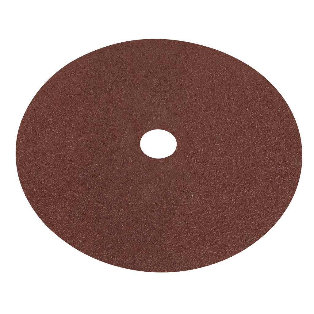 Worksafe® 175mm Fibre Backed Sanding Disc 40Grit - Pack of 2