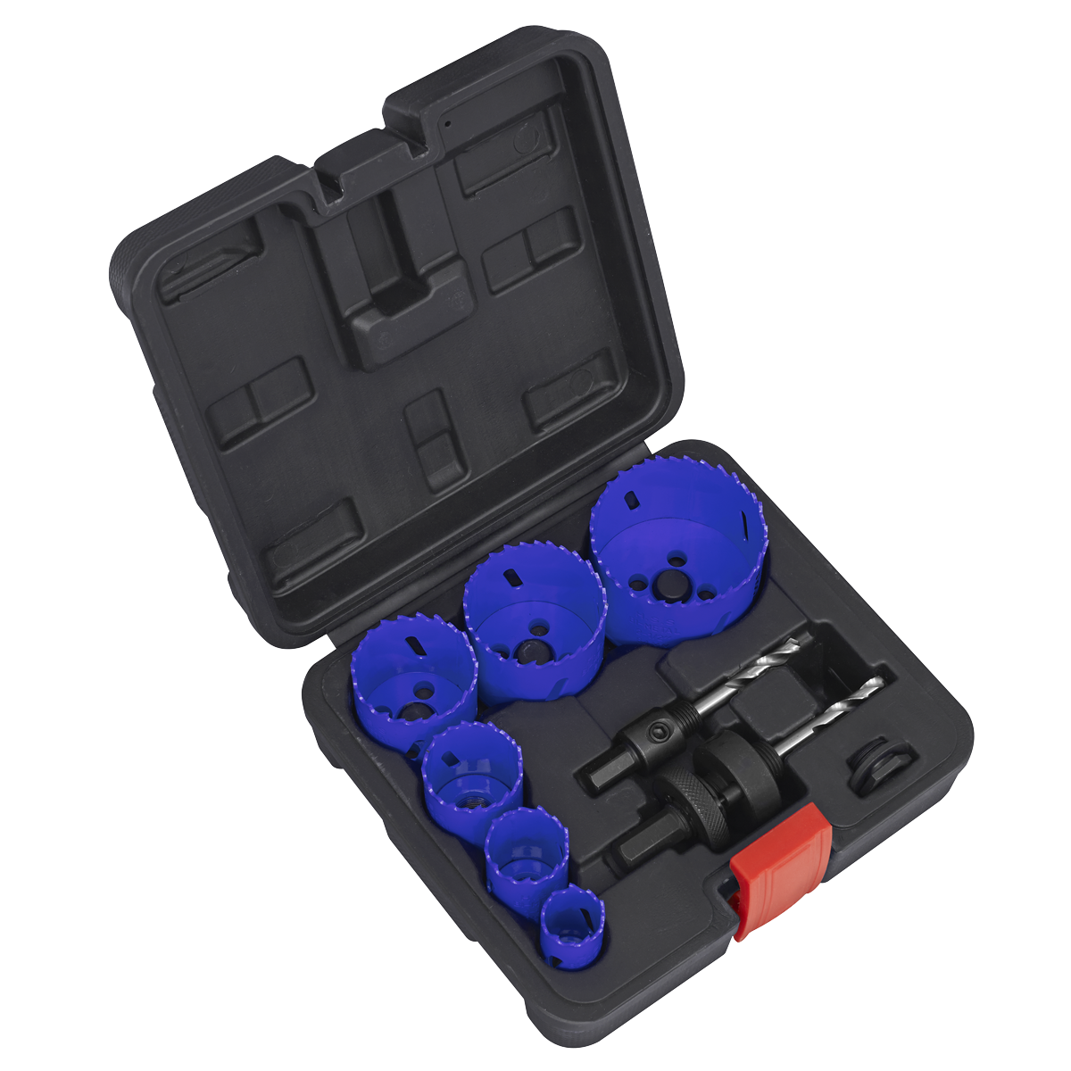 Electrician's Hole Saw Kit 9pc