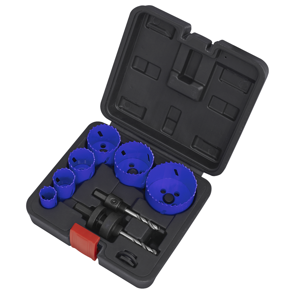 Electrician's Hole Saw Kit 9pc