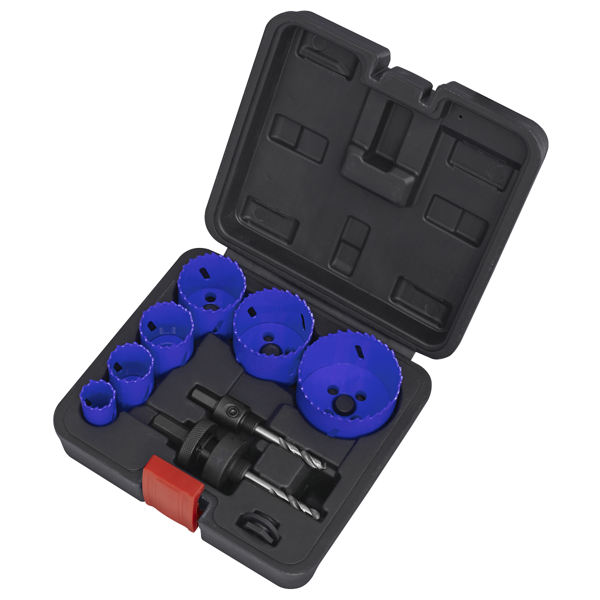 Electrician's Hole Saw Kit 9pc