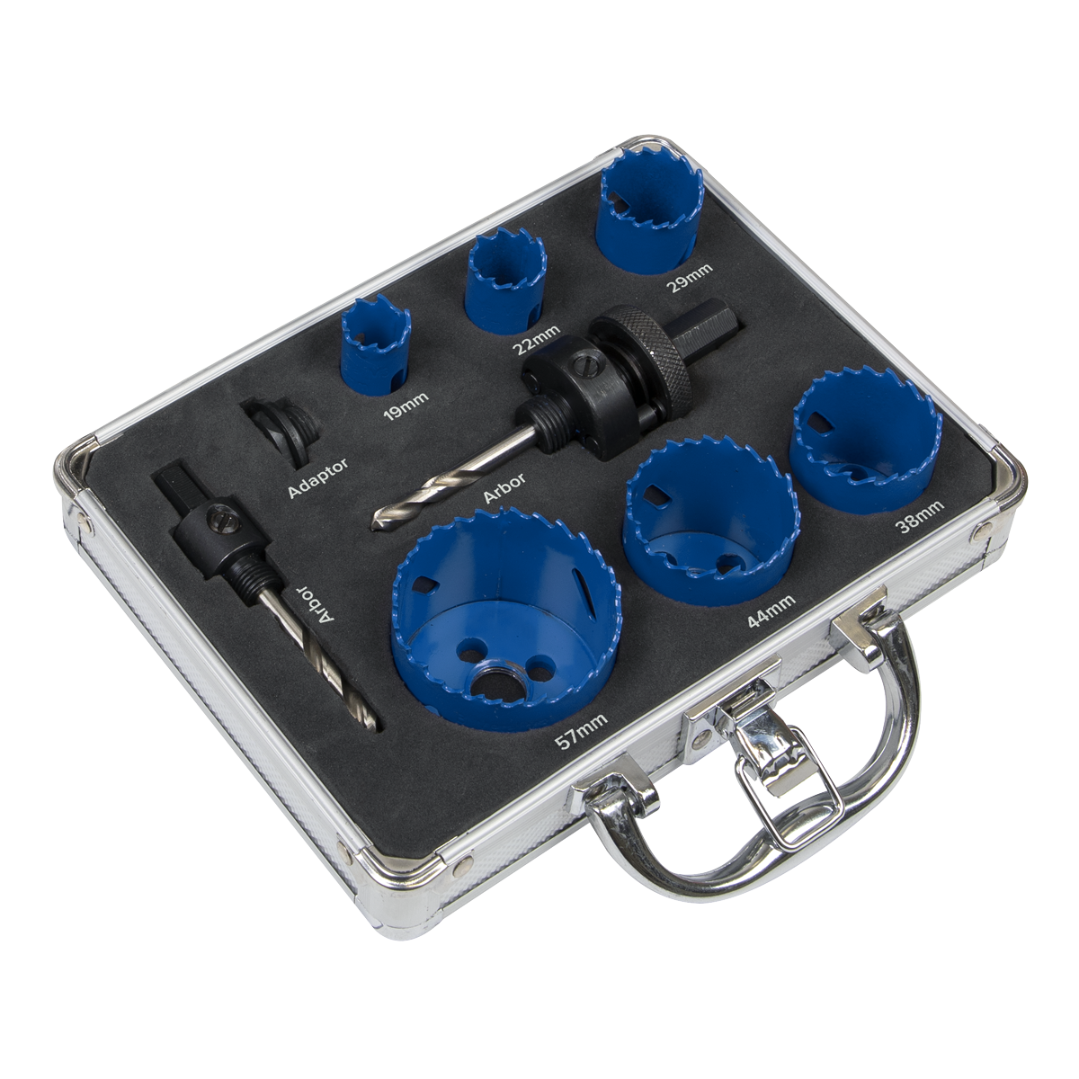 Plumber's Hole Saw Kit 9pc