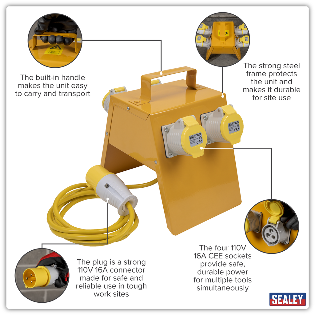 4-Way Splitter Box 110V