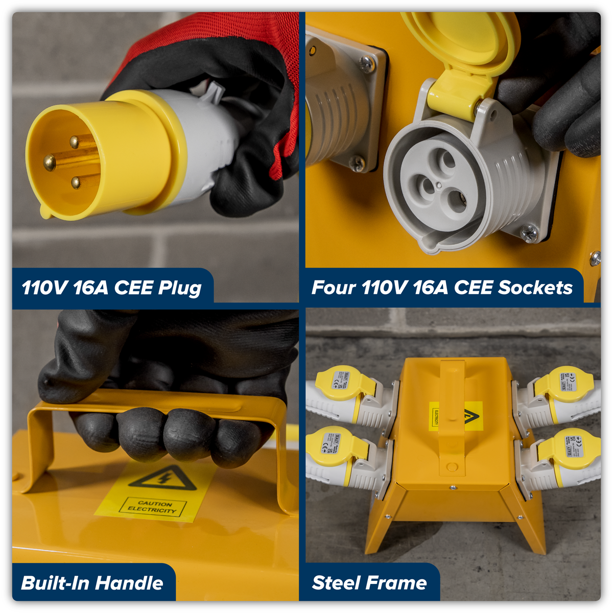 4-Way Splitter Box 110V