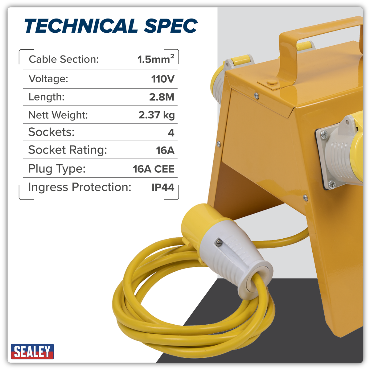 4-Way Splitter Box 110V