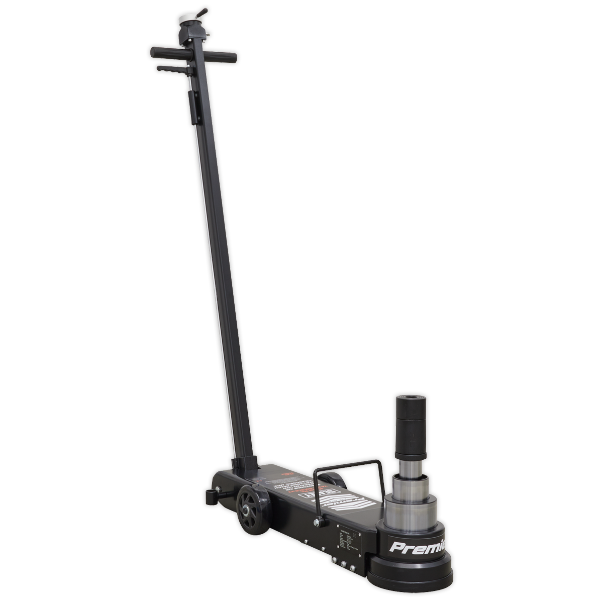 Premier Long Reach/Low Profile Air Operated Telescopic Jack 10-40 Tonne
