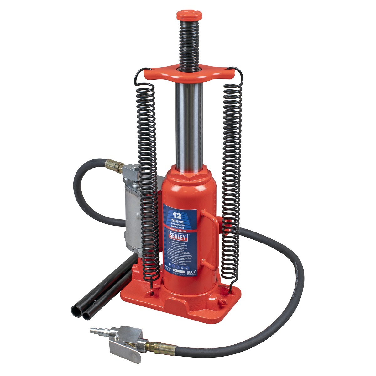 Air Operated Hydraulic Bottle Jack, 12 Tonne (YAJ12S)