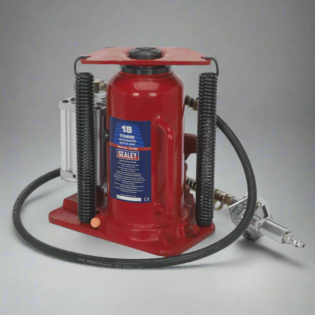 Air Operated Hydraulic Bottle Jack 18 Tonne