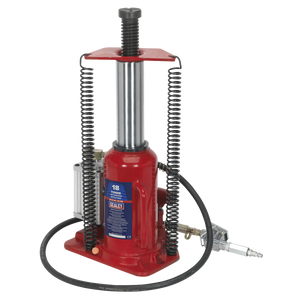 Air Operated Hydraulic Bottle Jack 18 Tonne