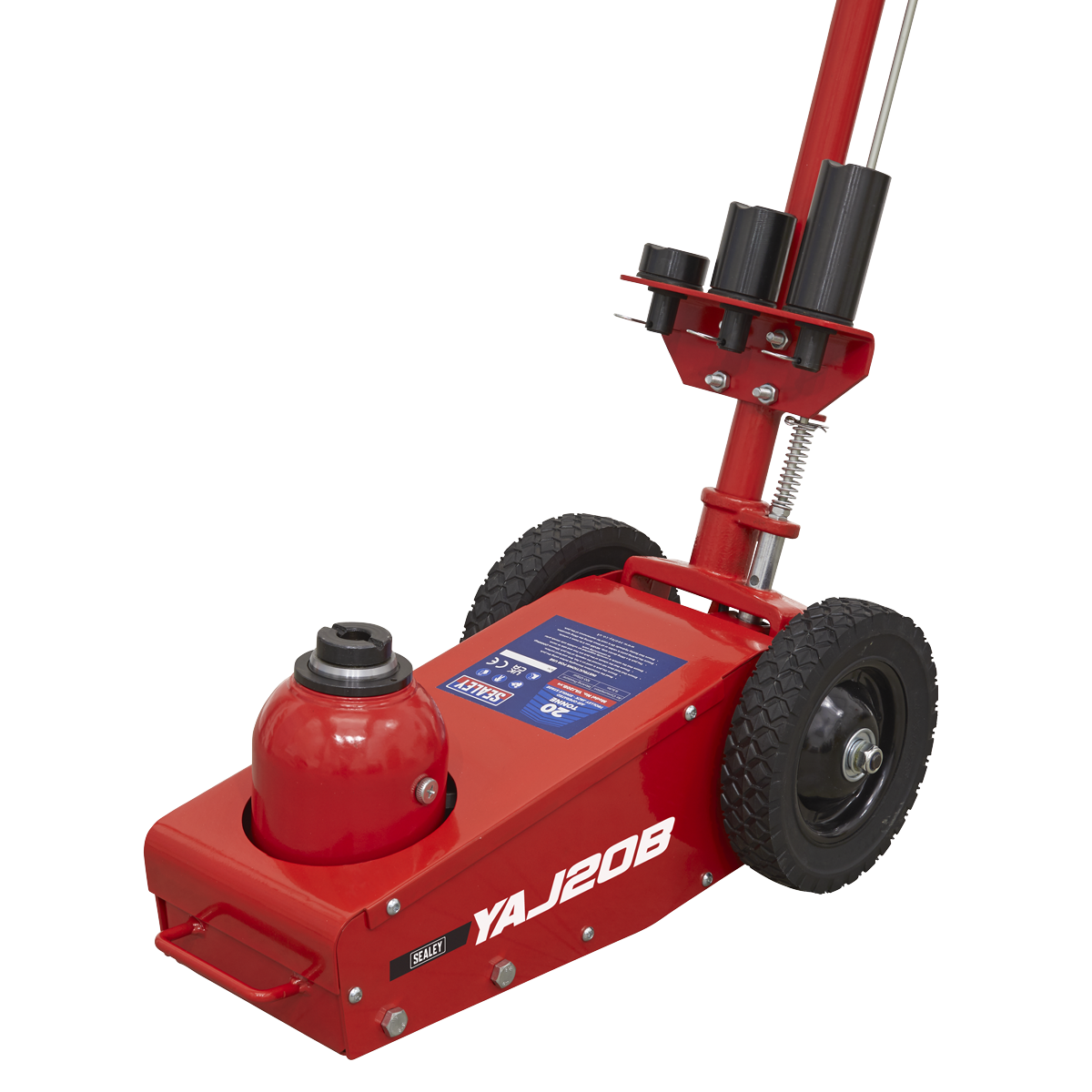 Air Operated Single Stage Trolley Jack 20 Tonne