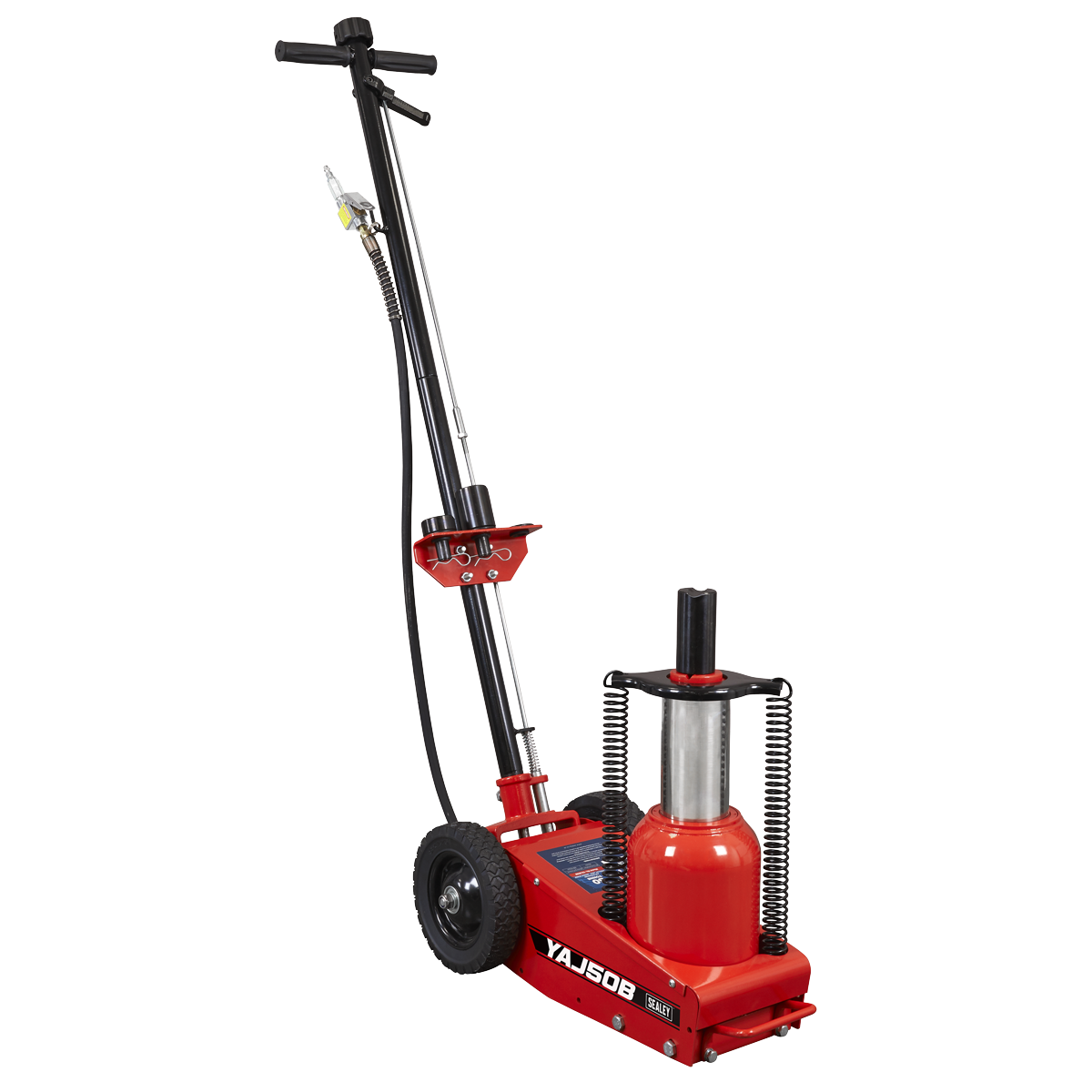 Air Operated Single Stage Trolley Jack 50 Tonne