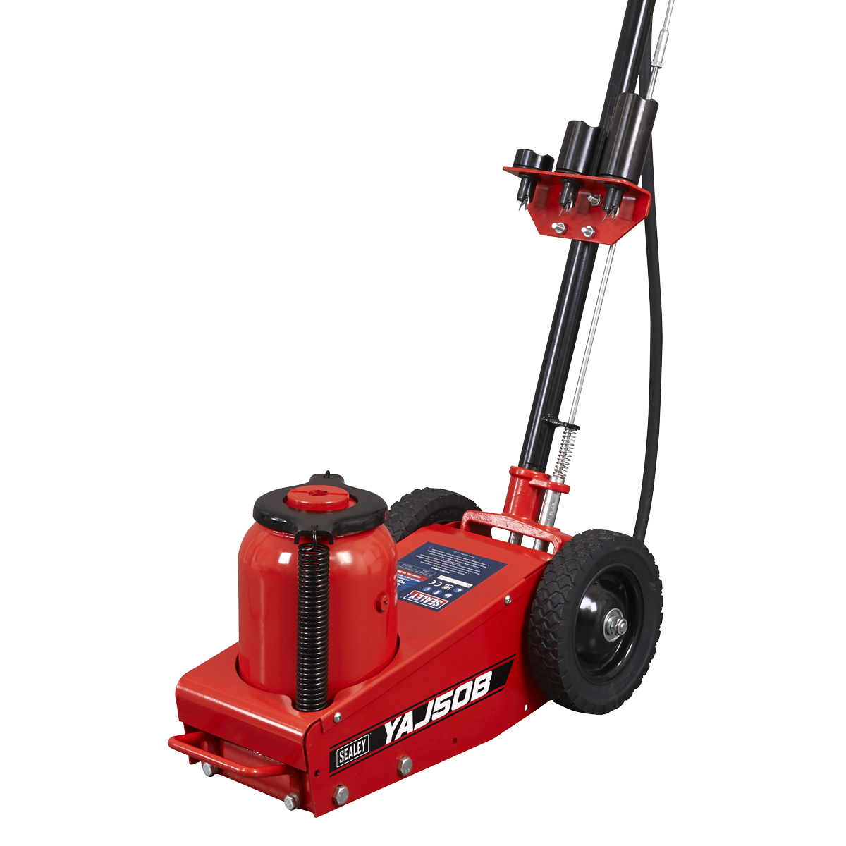 Air Operated Single Stage Trolley Jack 50 Tonne
