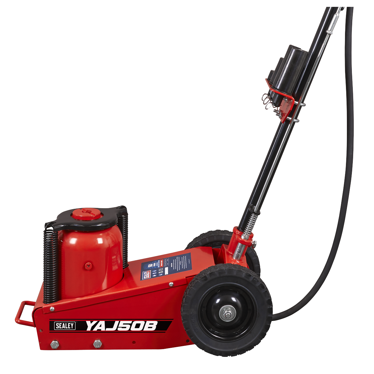 Air Operated Single Stage Trolley Jack 50 Tonne