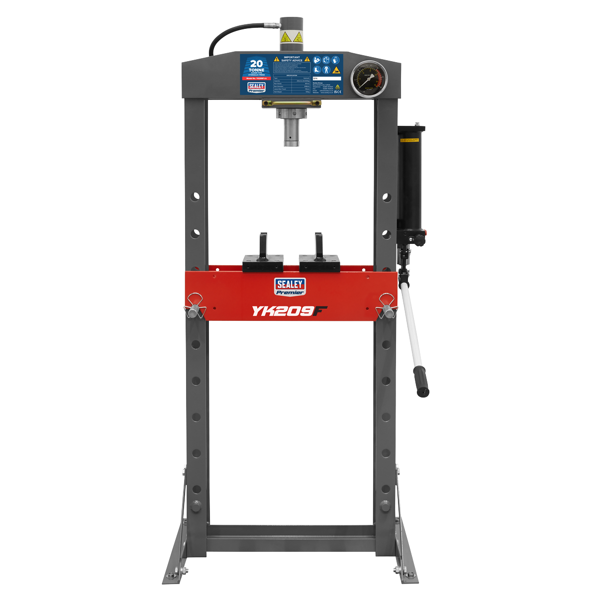 Premier Hydraulic Floor Type Press 20 Tonne