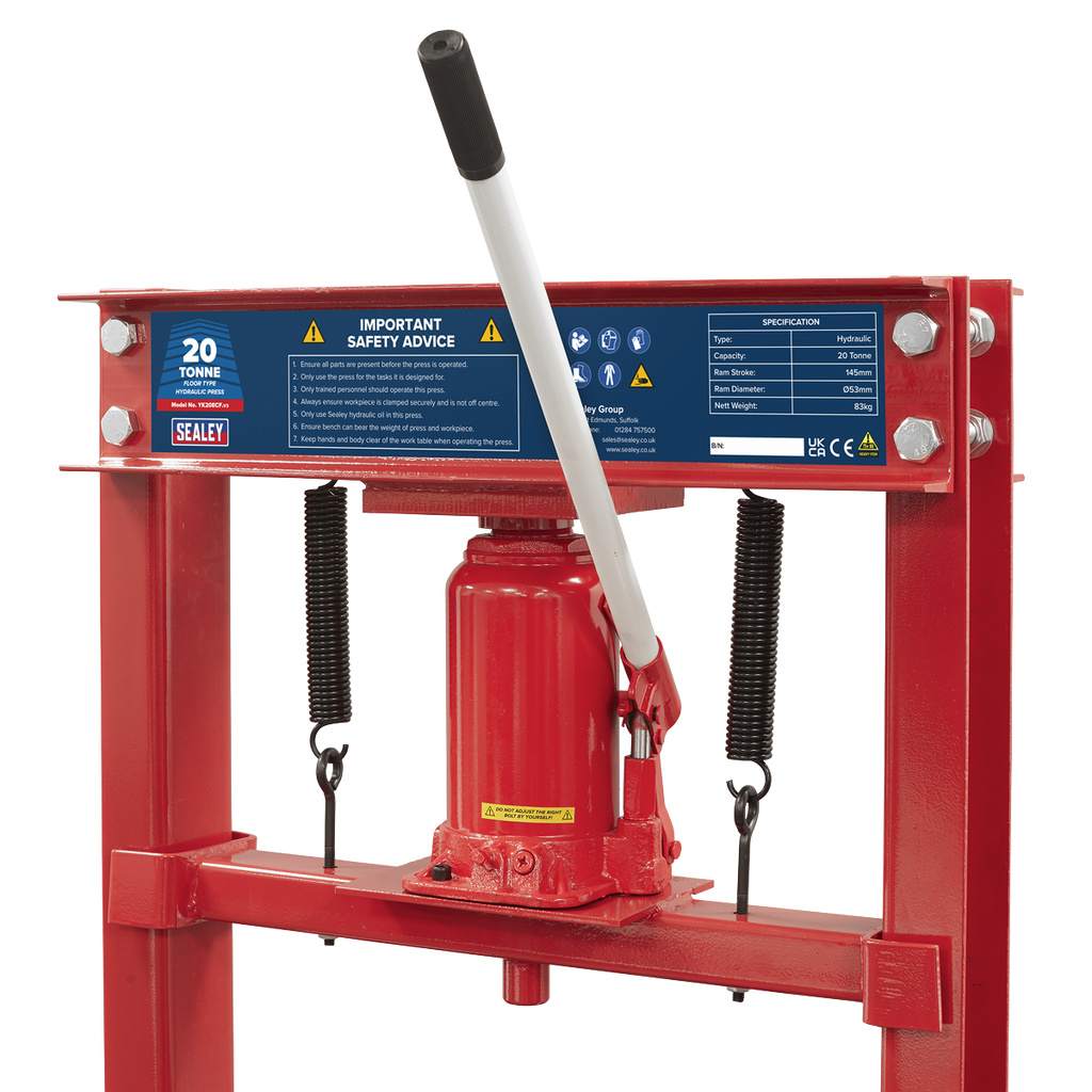 Hydraulic Floor Type Press 20 Tonne
