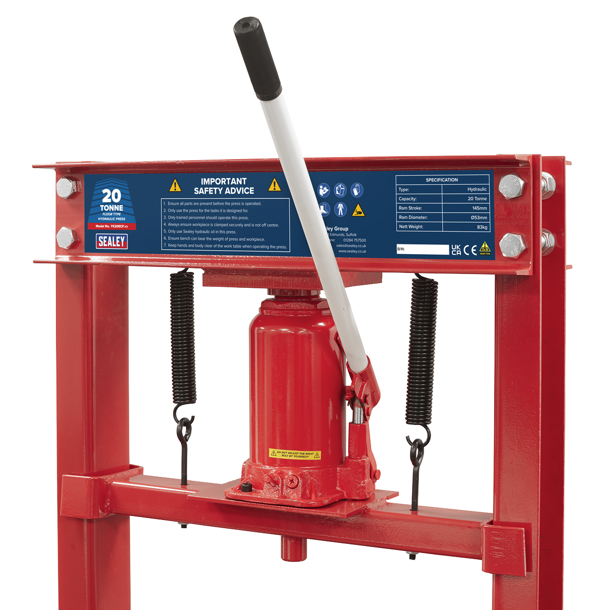 Hydraulic Floor Type Press 20 Tonne