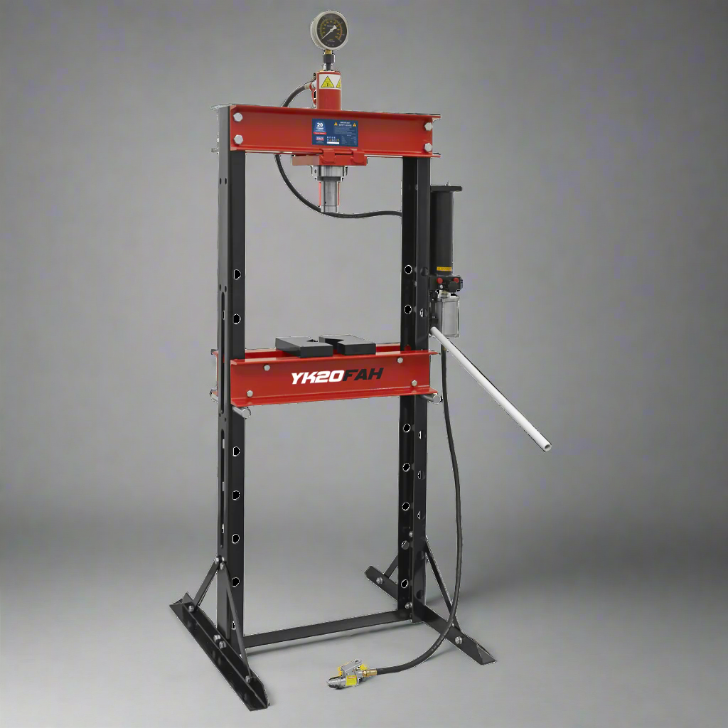 Air/Hydraulic Floor Type Press 20 Tonne