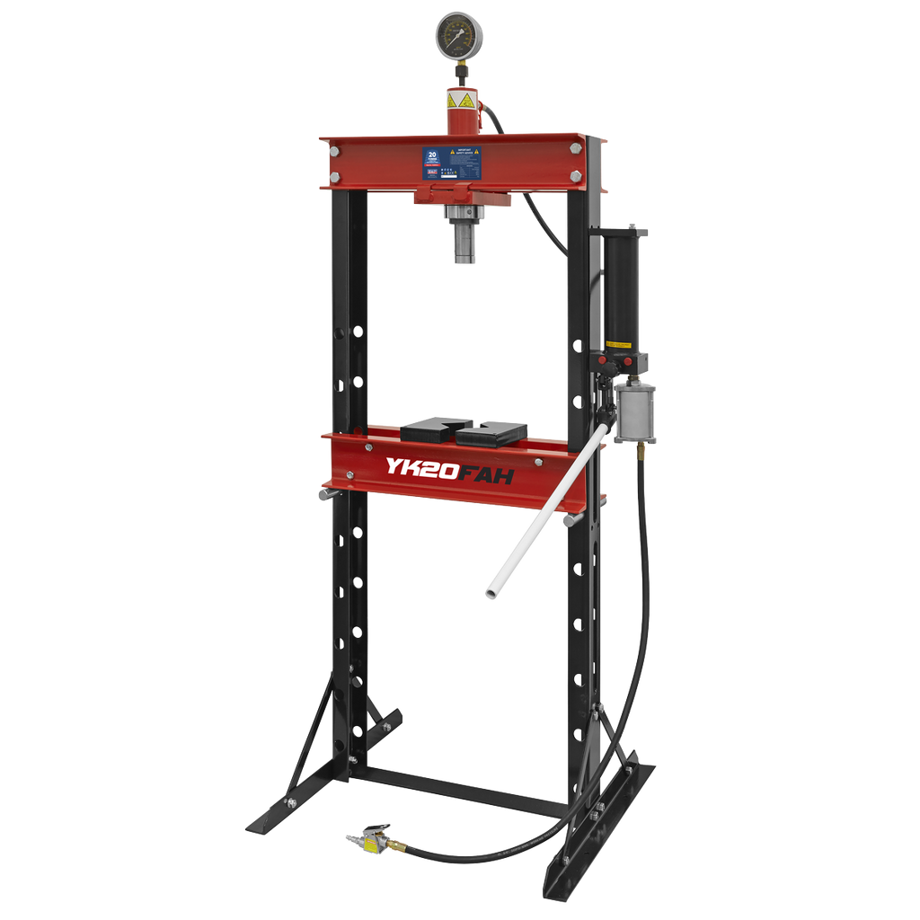 Air/Hydraulic Floor Type Press 20 Tonne
