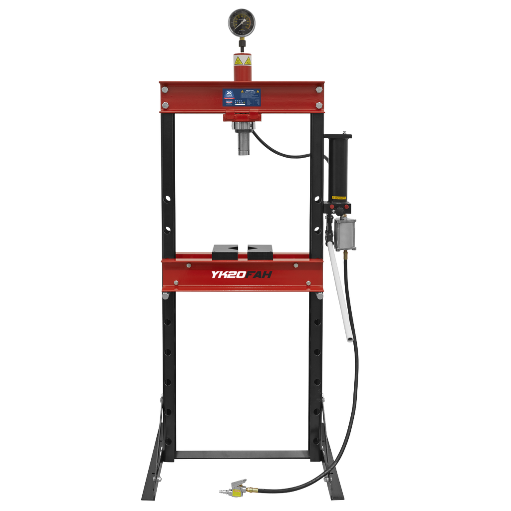 Air/Hydraulic Floor Type Press 20 Tonne