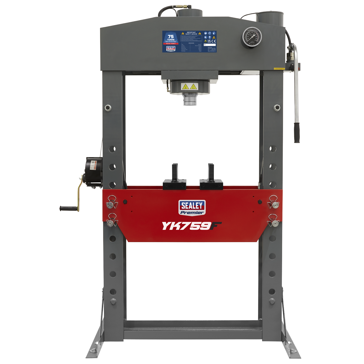 Premier Hydraulic Floor Type Press 75 Tonne