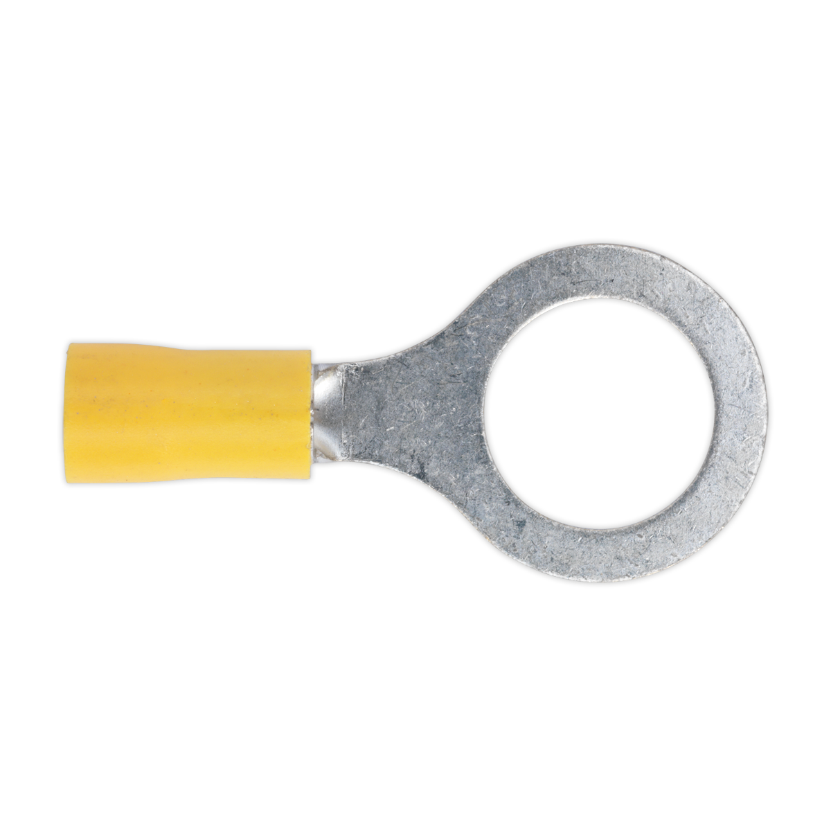 Easy-Entry Ring Terminal 13mm (1/2"), Yellow - Pack of 100