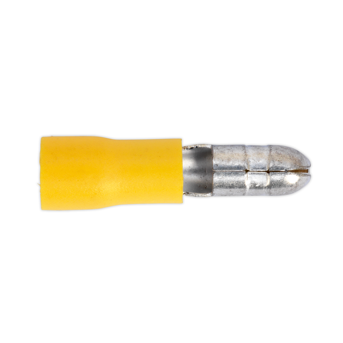 Bullet Terminal 5mm, Yellow - Pack of 100
