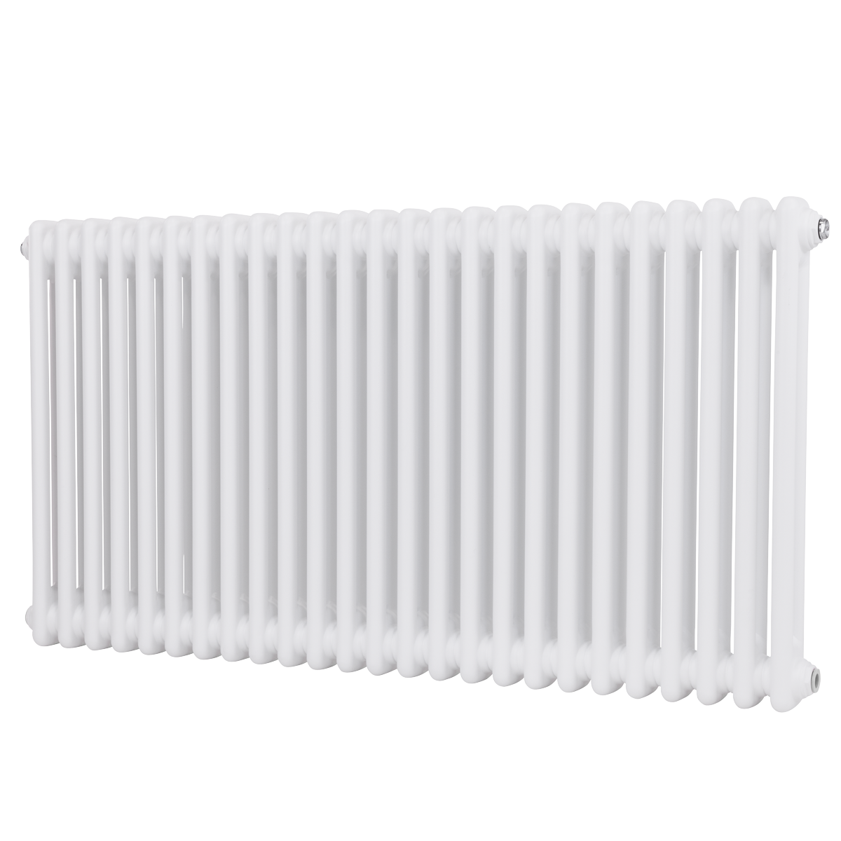 Baridi Horizontal Traditional 2 Column Radiator 600 x 1147mm – White