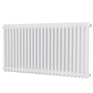 Baridi Horizontal Traditional 2 Column Radiator 600 x 1147mm – White