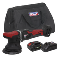 Premier SV20 125mm Cordless Orbital Polisher Kit, 4Ah, Euro Plug (CP20VOPKITEU)