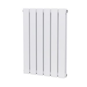 Baridi Horizontal Radiator Contemporary Double Flat Panel Design 600 x 420mm – White