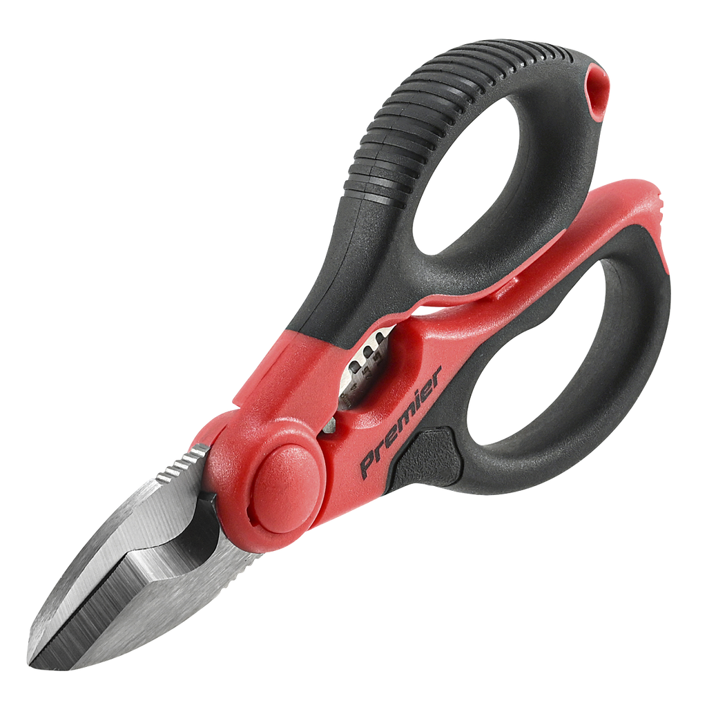 Premier Heavy-Duty Electrician's Shears 160mm