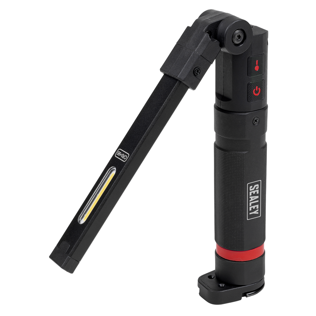 Slim Folding Inspection Light with Laser Pointer (LED188)