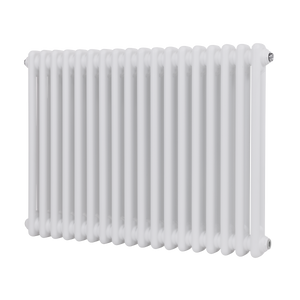 Baridi Horizontal Traditional 2 Column Radiator 600 x 832mm – White