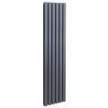 Baridi Vertical Radiator Contemporary Double Flat Panel Design 420 x 1800mm – Anthracite
