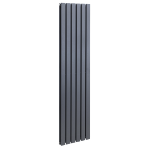 Baridi Vertical Radiator Contemporary Double Flat Panel Design 420 x 1800mm – Anthracite