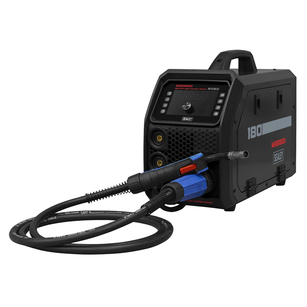MIG/TIG & MMA (Arc/Stick) Inverter Welder 180A (MIG180I)
