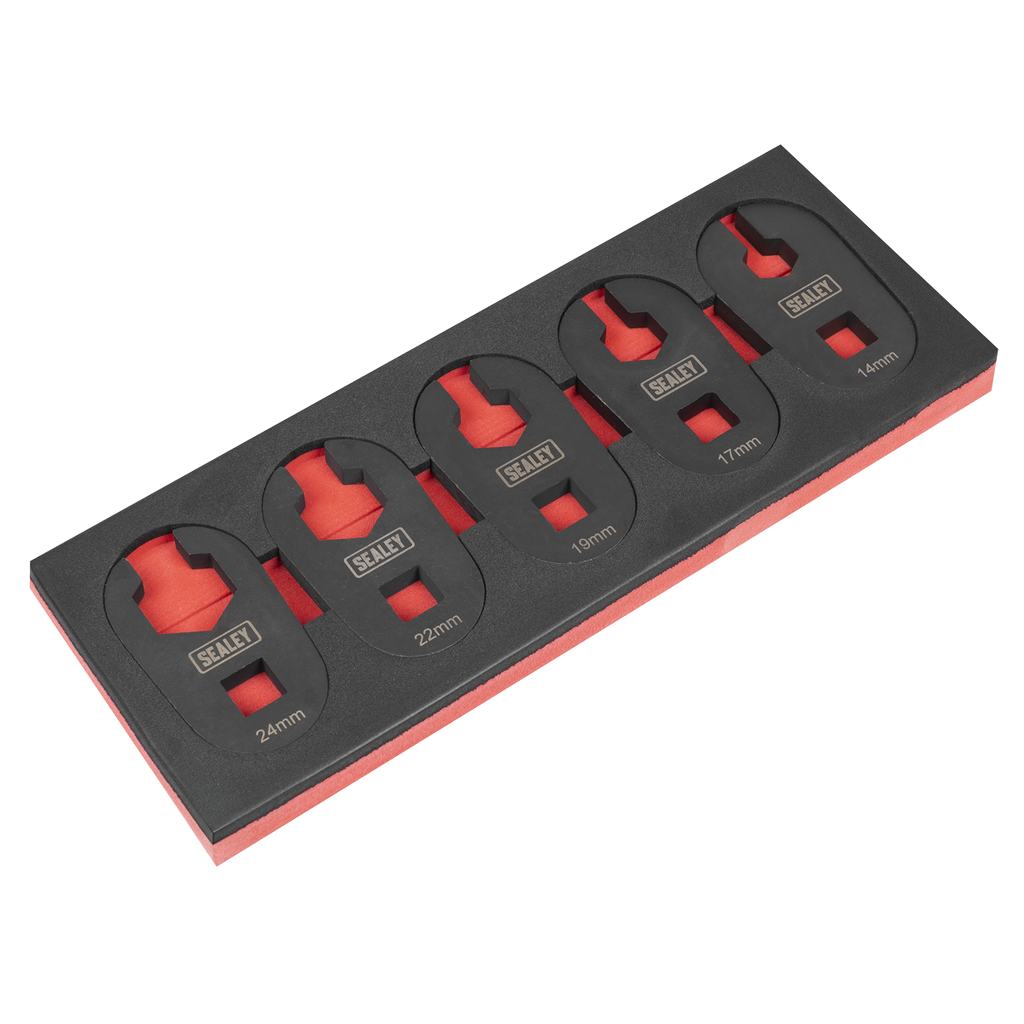 Limited Access Crow's Foot Spanner Set 5pc 1/2"Sq Drive (SX0329)