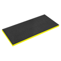 Easy Peel Shadow Foam® 1200 x 550 x 50mm Yellow/Black (SF50Y)