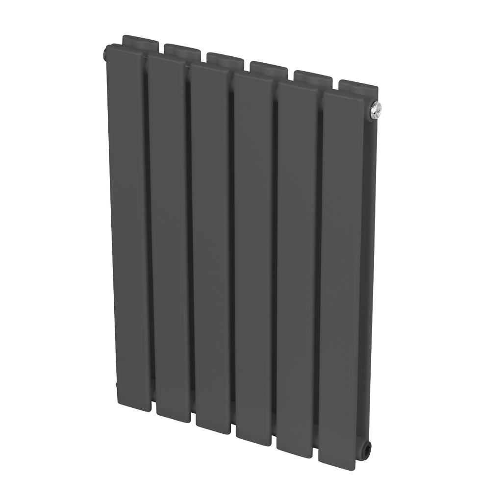 Baridi Horizontal Radiator Contemporary Double Flat Panel Design 420 x 600mm – Anthracite