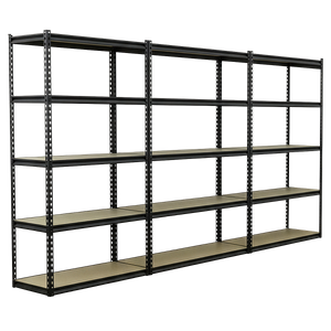 Racking Unit with 5 Shelves 220kg Capacity Per Level - Set of 3