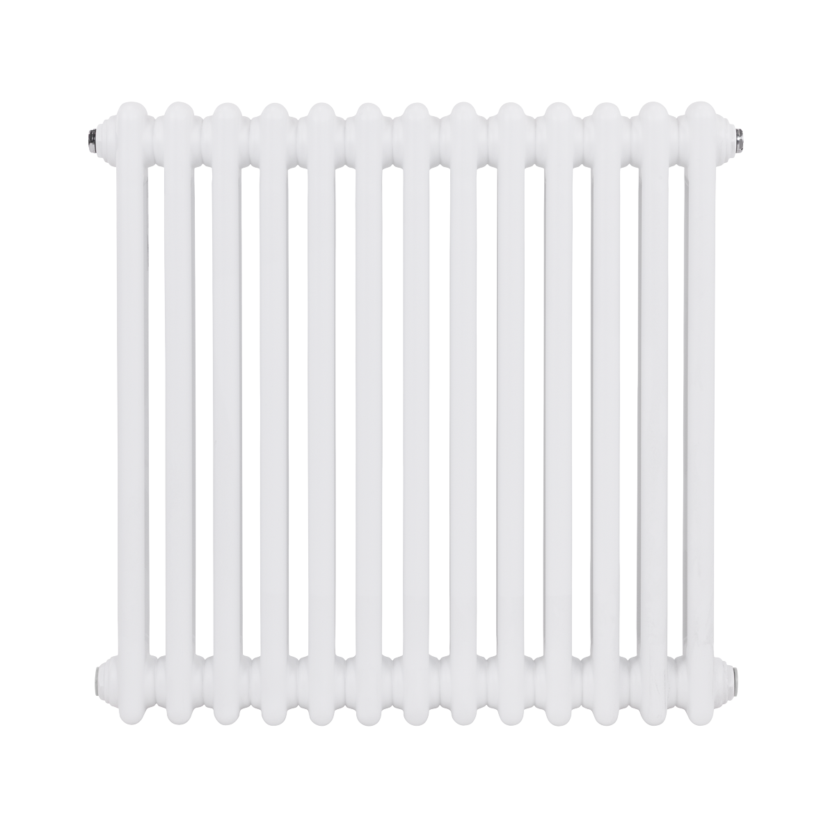 Baridi Horizontal Traditional 2 Column Radiator 600 x 607mm – White