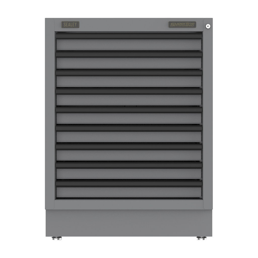 Superline PRO® Black Edition Modular Cabinet 9 Drawer 680mm (APMS40BE)