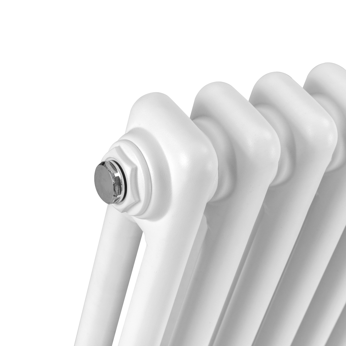 Baridi Horizontal Traditional 2 Column Radiator 600 x 1147mm – White