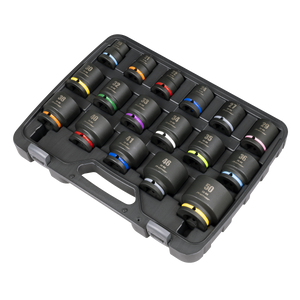 Premier Impact Socket Set 3/4"Sq Drive 17pc
